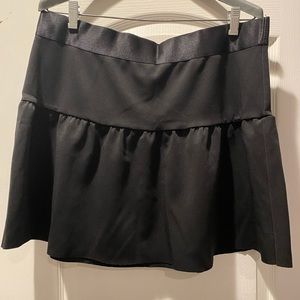 Express black mini skirt. Size Large.